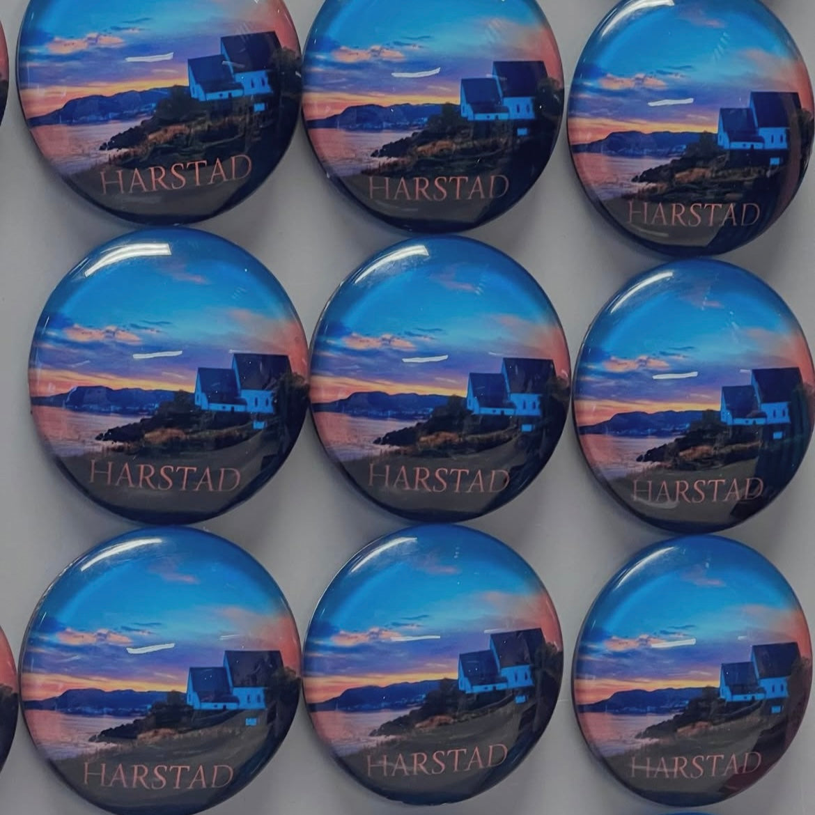 Kjøleskapsmagnet Harstad