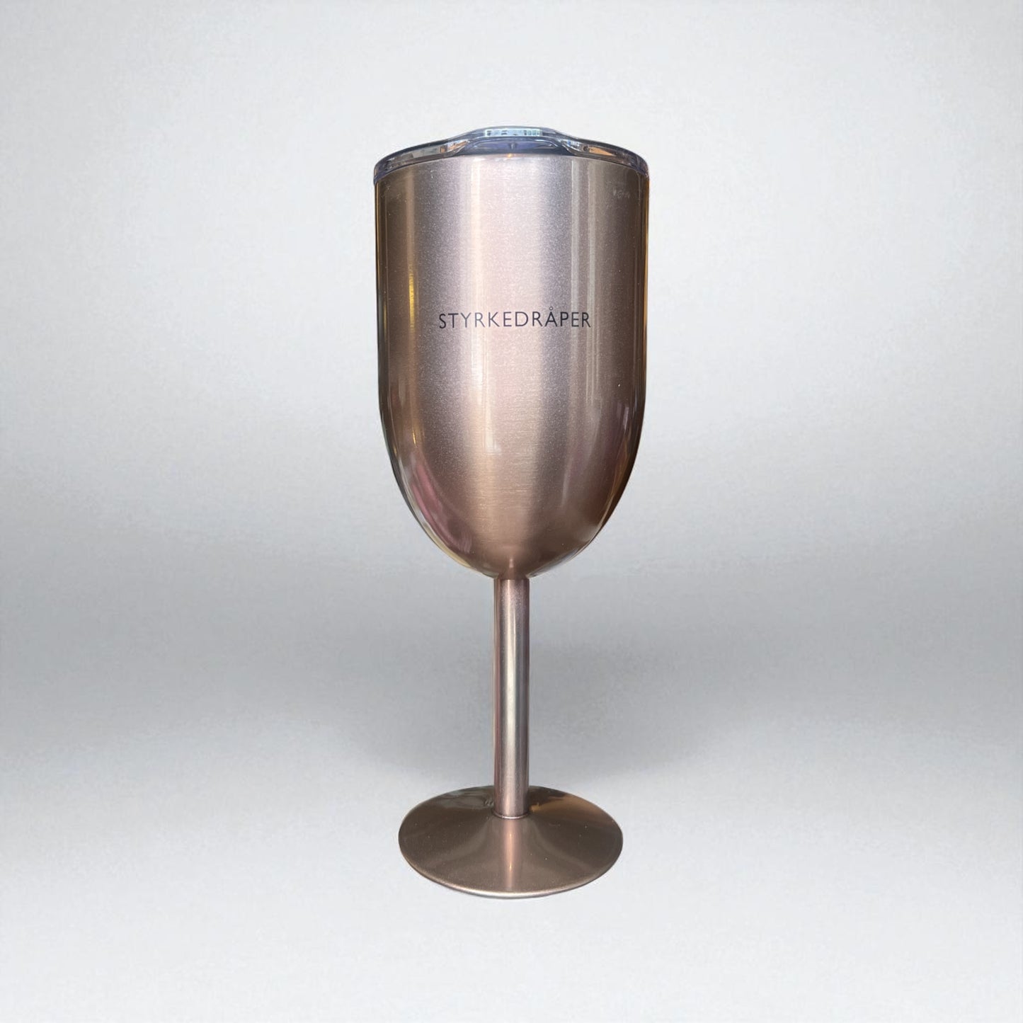 STYRKEDRÅPER, roségull – termo-vinglass