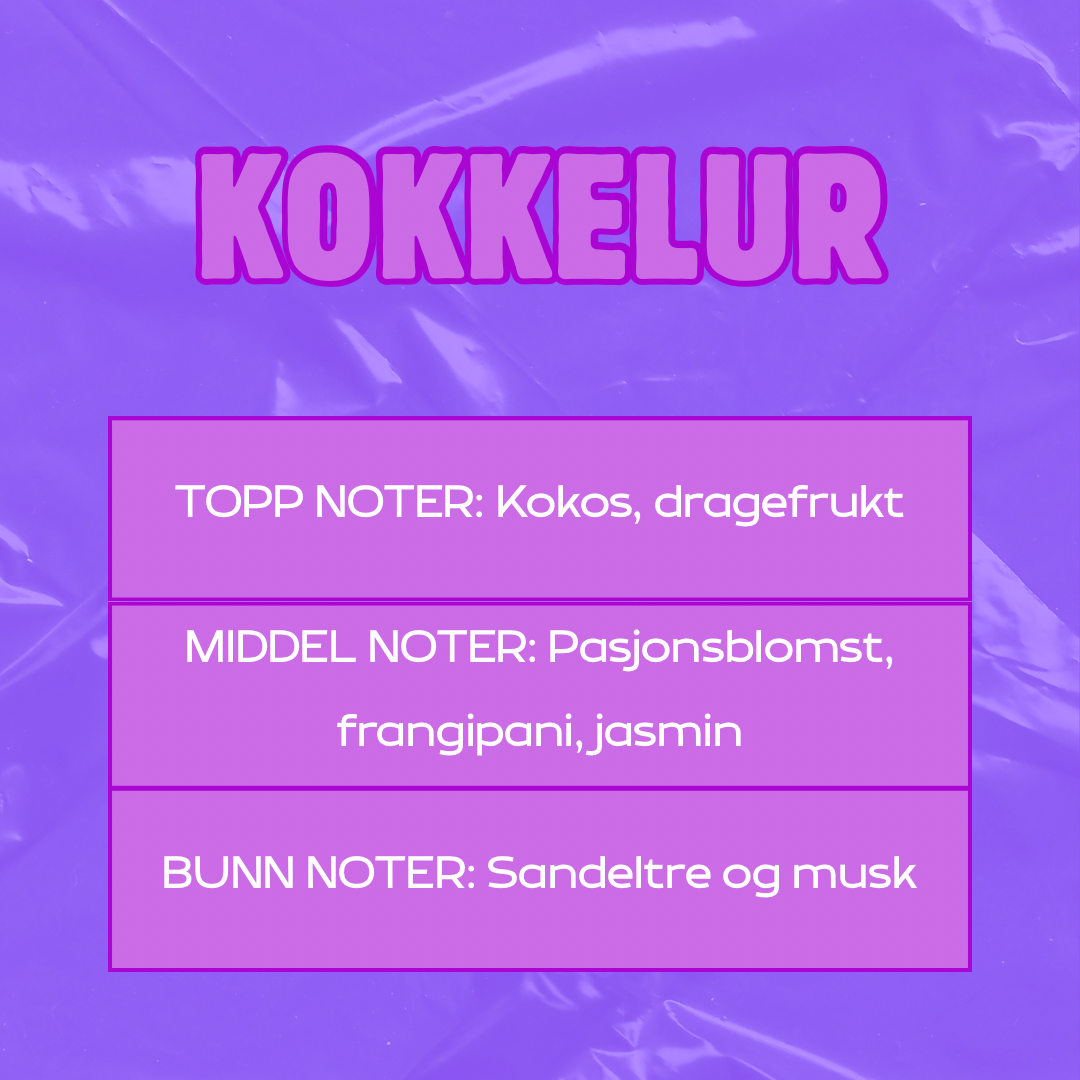 Kokkelur duftlys 160g