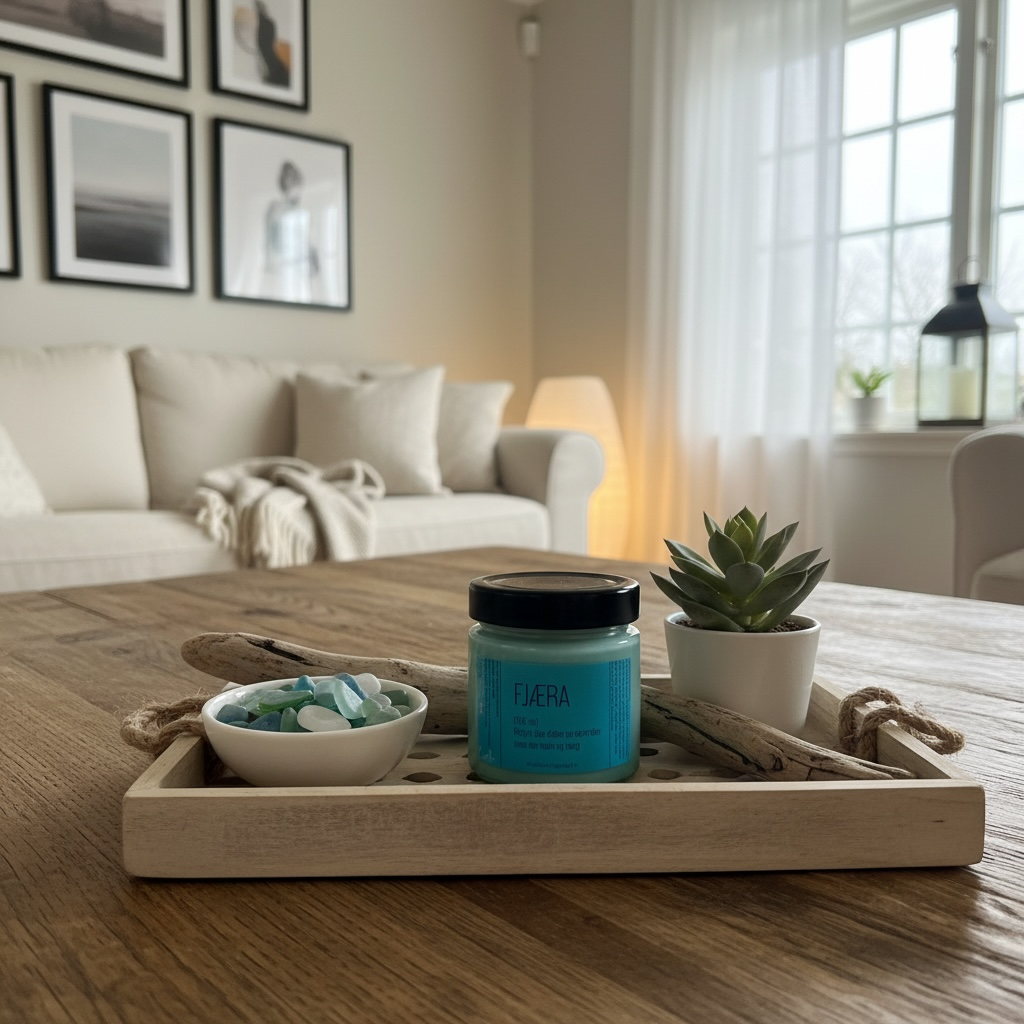 Fjæra duftlys 160g