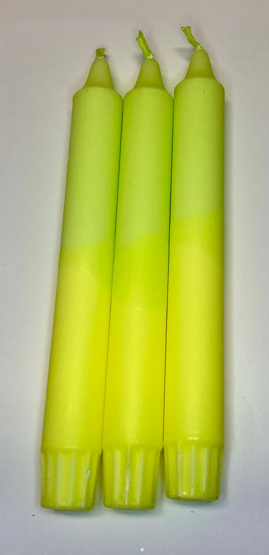 Kunstlys neon gul/grønn