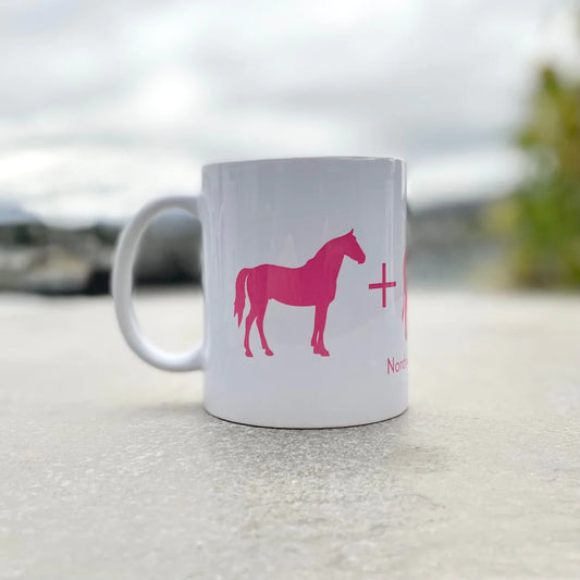 Hestkuk-kopp rosa